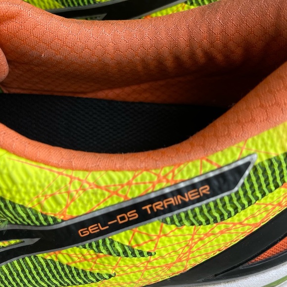 Asics Gel DS Trainer 21 Shoes Mens Size 14 Yellow Running Shoes Sneakers T624N - Picture 11 of 13